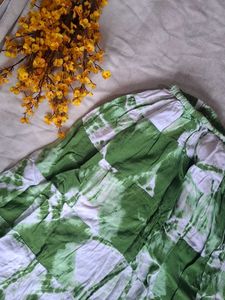 Boho Tie-Dye Tiered Maxi Skirt