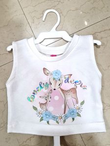 Partywear Girls Top &amp; Skirt - 9-12mo