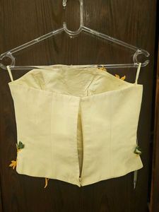 Embroidered Corset Blouse