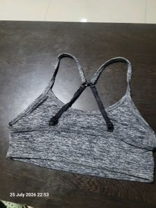 Heathered Sports Bra