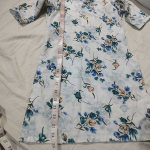 Floral Print Kurta with Patiala Pants