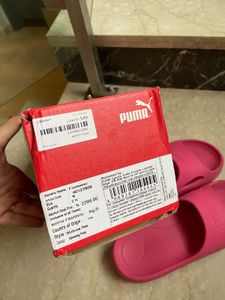 Puma Shibusa Glowing Pink Slides