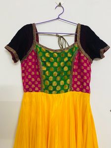 Colorful Anarkali Dress