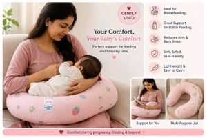 Maternity feeding Pillow - Pink Cute Print