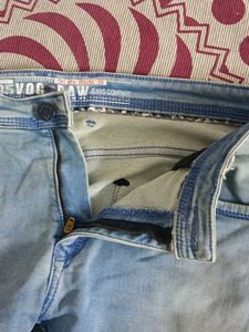 Men's Light Wash Slim Fit Jeans