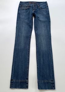 Y2K low rise straight jeans