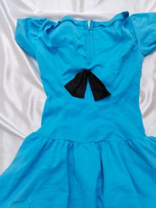 Vibrant Blue Cosplay Dress