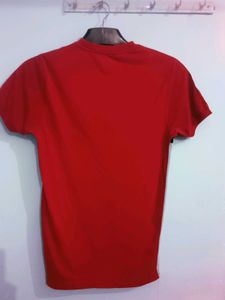 Red 'Superme' Graphic Tee