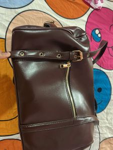 Stylish Dark Brown Handbag