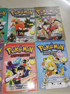 🔴🍙 Pokemon Adventures Manga Set