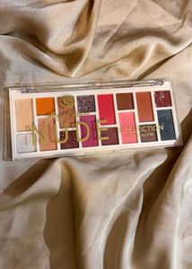 nude, glitter shimmer eyeshadow palette