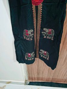 Embroidered Kurta with Dupatta
