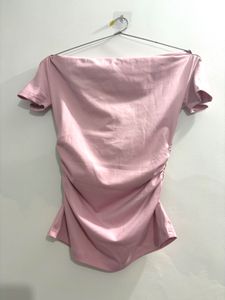 Littlebox Ruched Off-Shoulder Top