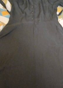 Elegant Black Midi Dress