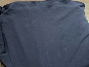 Chic Navy Lace-Up A-Line Dress