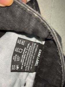 Black off duty Wide Leg Jeans