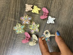 Cute Hair Accessories Set🦋🌷Flower&amp;Butterfly Clip