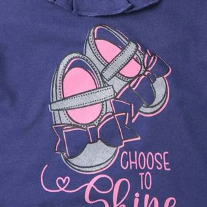 Graphic Print Crew Neck Sweatshirt