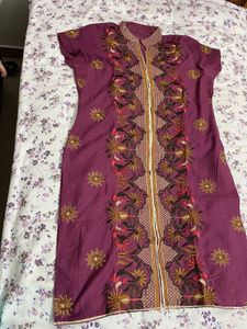 Embroidered Kurta