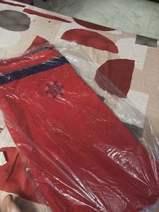 Beautiful Red Floral Saree