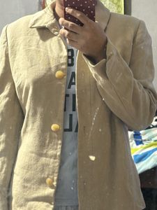 Classic Beige 2000s Jacket
