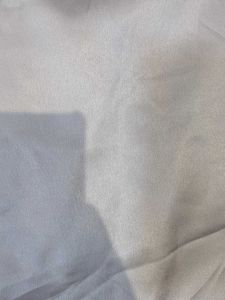 Elegant silver Satin party top