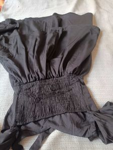 Off-Shoulder Black Dress Order On 1July And 20ff