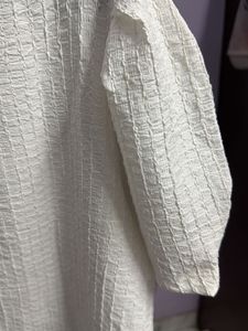 Chic White Lace Collar Puff Sleeve Top
