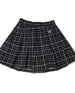 Plaid Pleated Mini Skirt