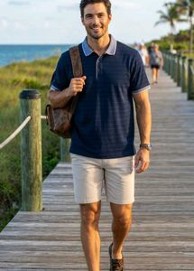 Instafab Brand New 6XL Dark Blue Polo T-Shirt