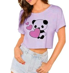 Cute Panda Graphic Tee