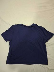 Navy Blue Graphic T-Shirt