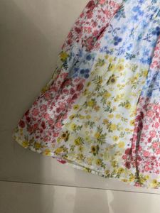 Bohemian Patchwork Floral Dress