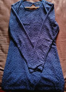 Navy Blue Designer Dress