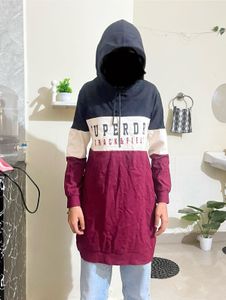 Superdry Colorblock Hoodie Tunic