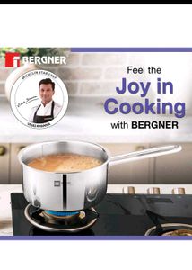 Bergner tea pan stainless steel triply