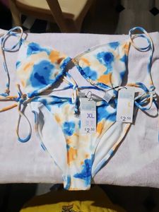 Tie-Dye Bikini Top