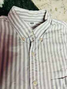 uniqlo stripe shirt