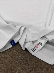 Adidas Men's White Polo T-Shirt