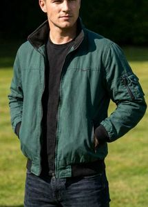 Roadster XL Dark Green Bomber Jacket