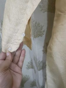 Exclusive Men's Cream Kurta
