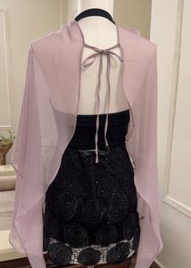 Sheer Lavender Dupatta