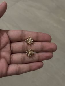 ✨ Anti-Tarnish Floral Earrings ✨