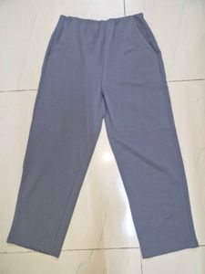 Women Comfortable Gray Trouser