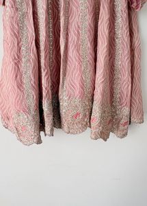 Elegant Pink Embroidered Kurta Set
