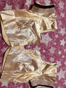 Gold Sari Blouse