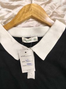 Collared Long Sleeve Top - M/L