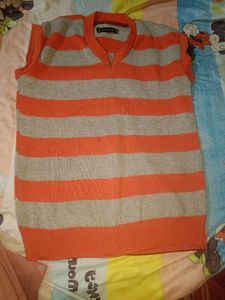 Mens Striped Sweater Vest