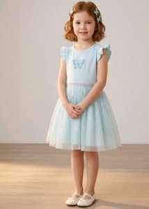 Sparkly Butterfly Tulle Dress