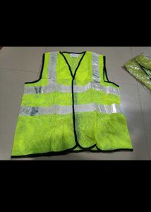 Fluoroscent Green Safety Jacket
